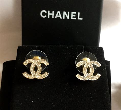 buy chanel stud earrings|authentic chanel stud earrings.